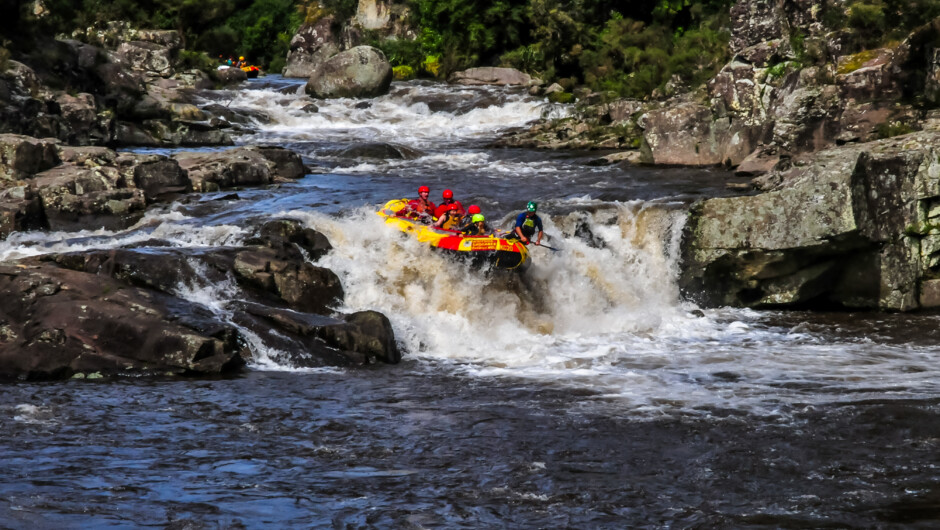The many waterfalls of the Wairoa River