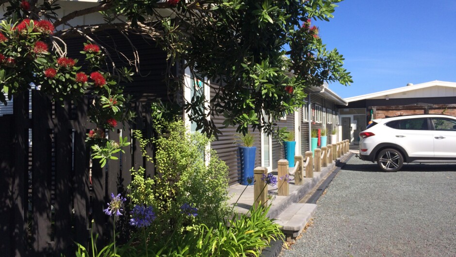 Entrance to the 'Coastels'