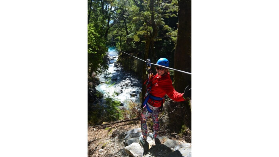 Following the alpine stream