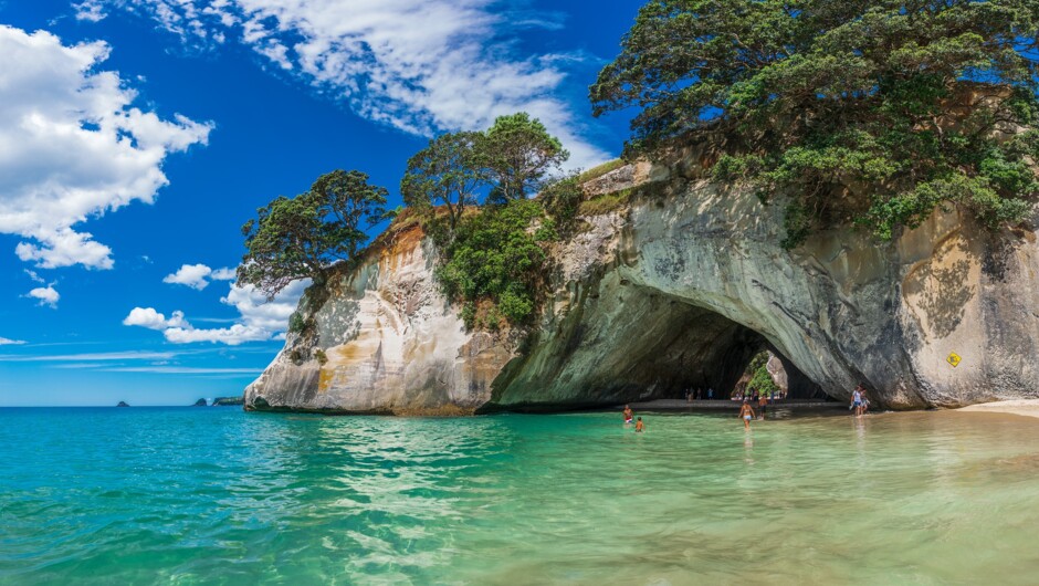 Cathedral Cove track is closed, but we can still get you there.