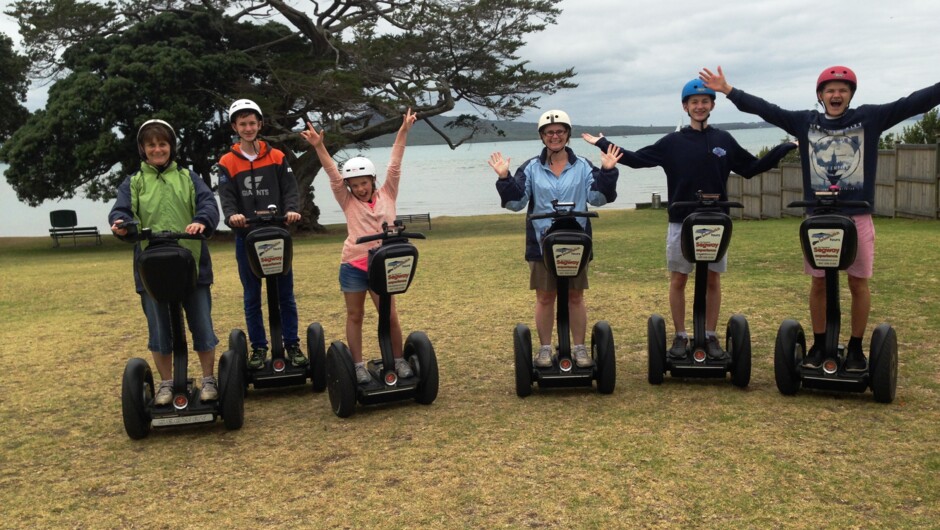 These Segways are fun in the park