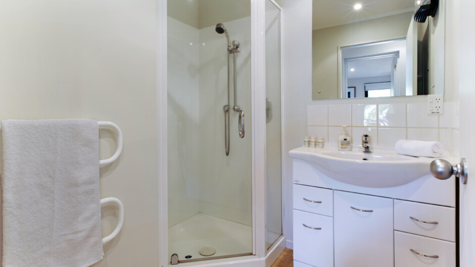 Second Bathroom with a shower