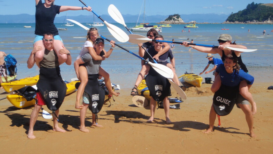 Kayaking in Abel Tasman NP