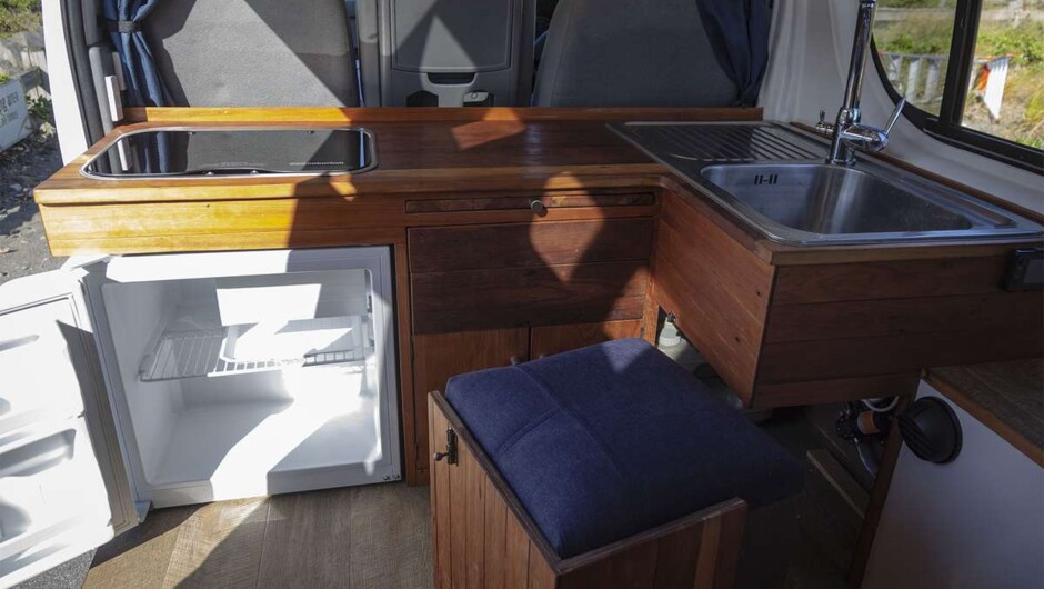 Tiny House Campers kitchen