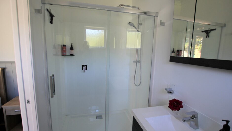 Part of the bathroom