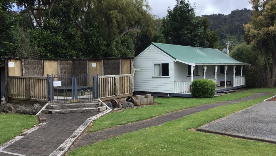 Unwind in the cottages under the Kowhai or have a relaxing soak in the spa.