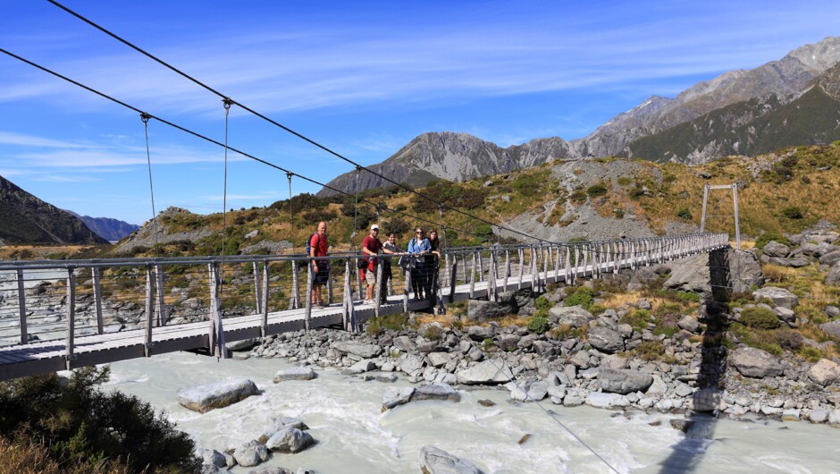 Hooker Valley hike Mt Cook