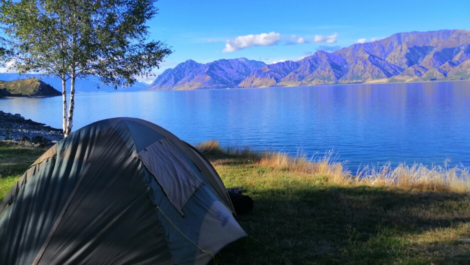 Lake Hawea Campsite