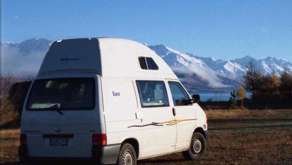 VW T4 Mount Cook NZ