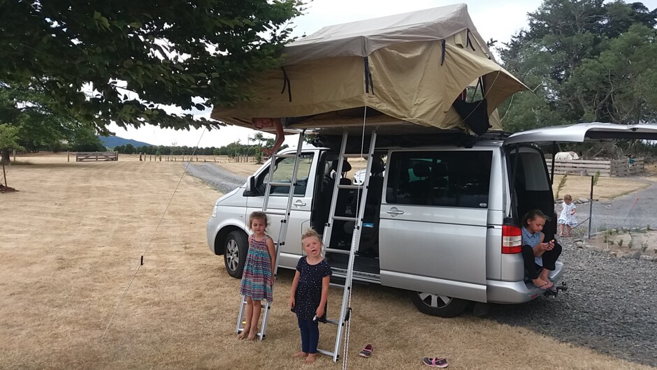 VW T5 Glamping in NZ