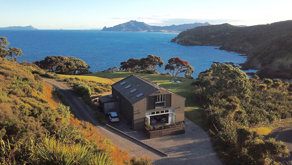 Birds eye of Te Whara