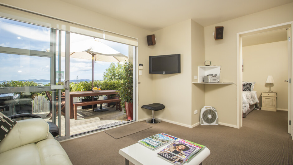 Kawau Apartment - Living Room