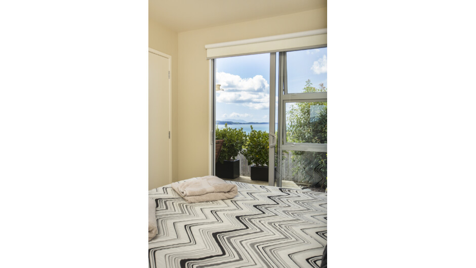 Kawau Apartment - Bedroom View