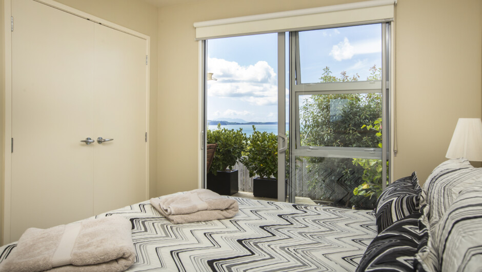 Kawau Apartment - Bedroom View