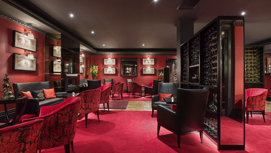 Decadent cocktails and a well stocked wine cellar in 1789 Lounge