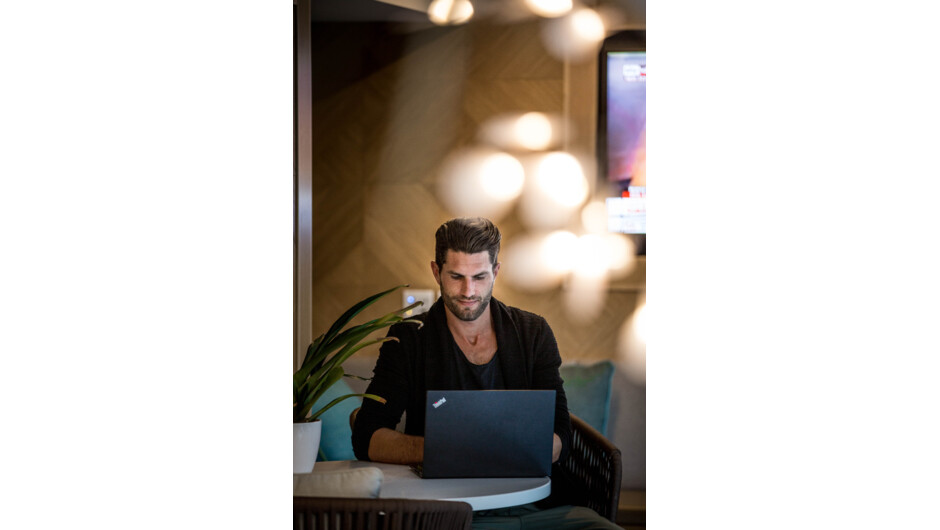 Need work space? We have areas around the hotel, just for that.