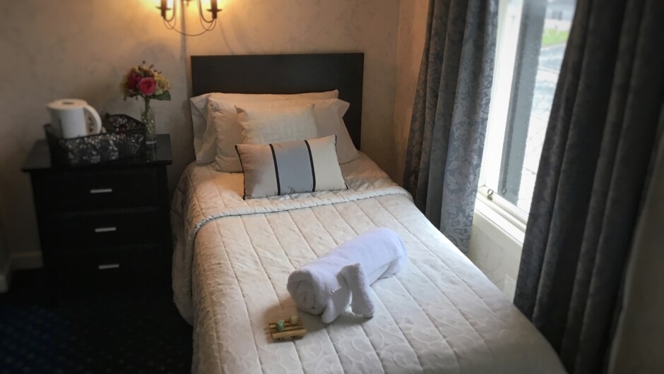 Various room configurations available; single, double and triple rooms.