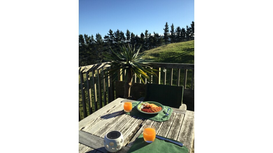 Breakfast on the deck?