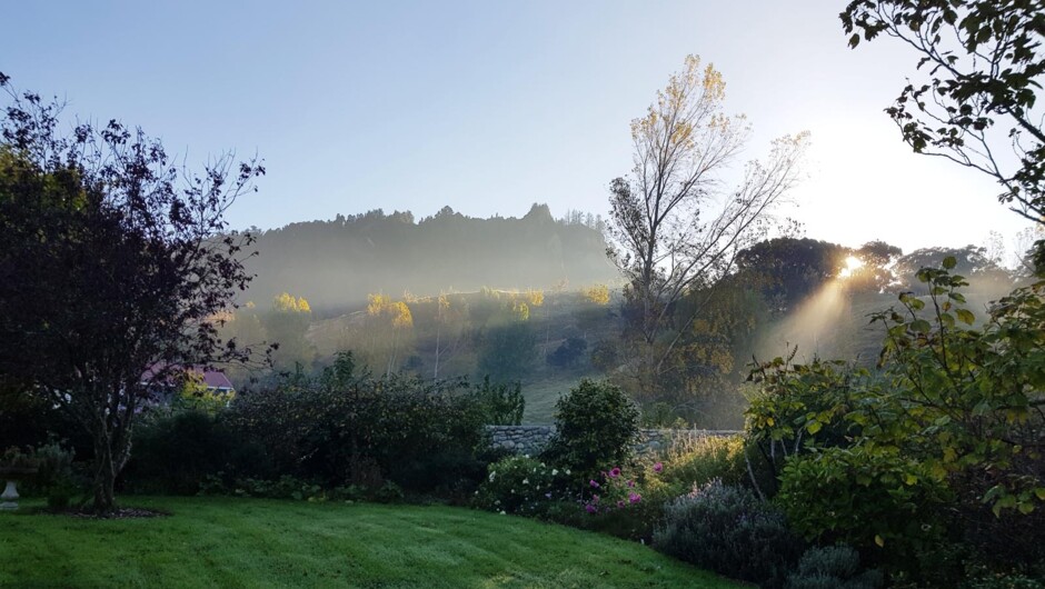 Early morning sunrise