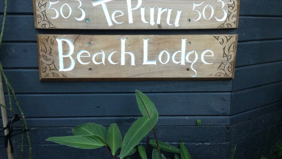 Welcome sign