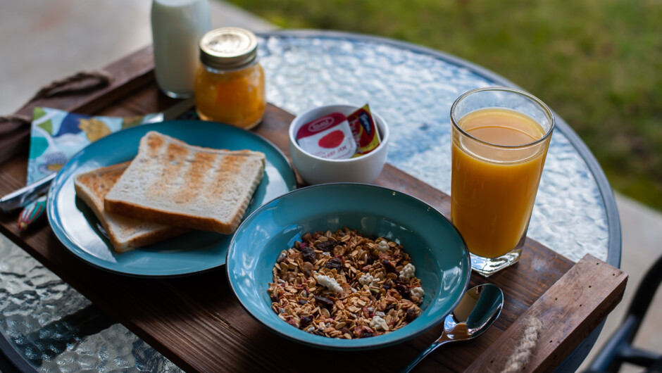 Continental breakfast option