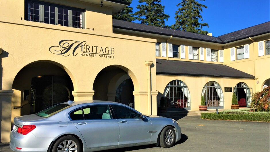 Christchurch airport to Hamner Springs transfer