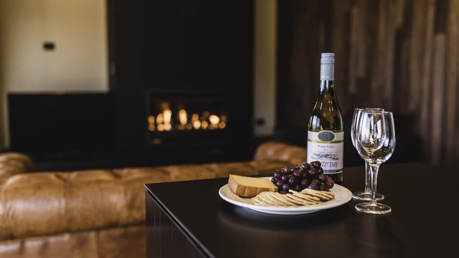 Wine by the fire