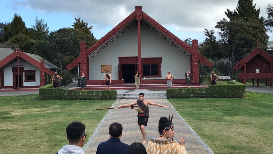 Māori welcome