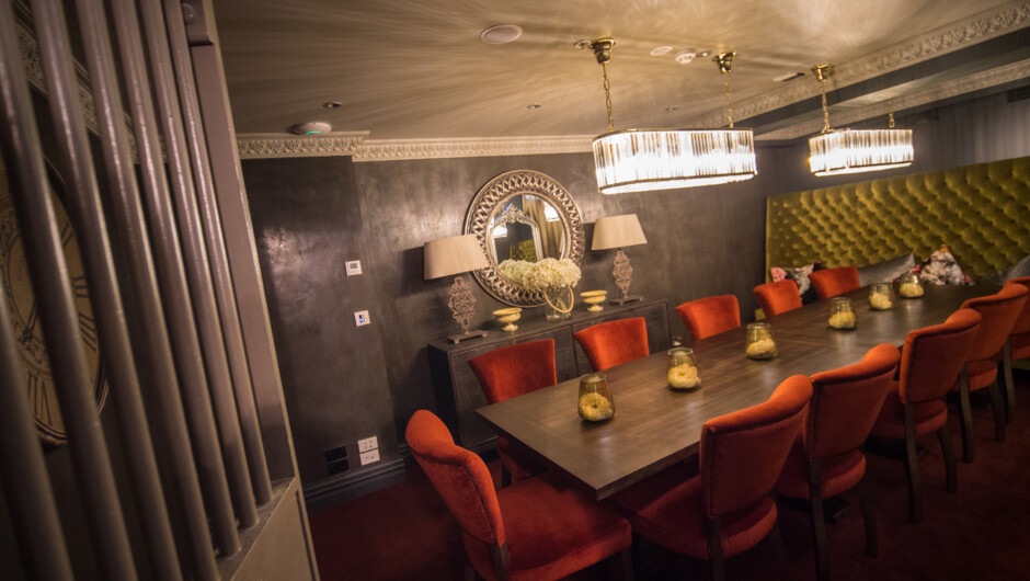 The Vaults - Unique private dining rooms.