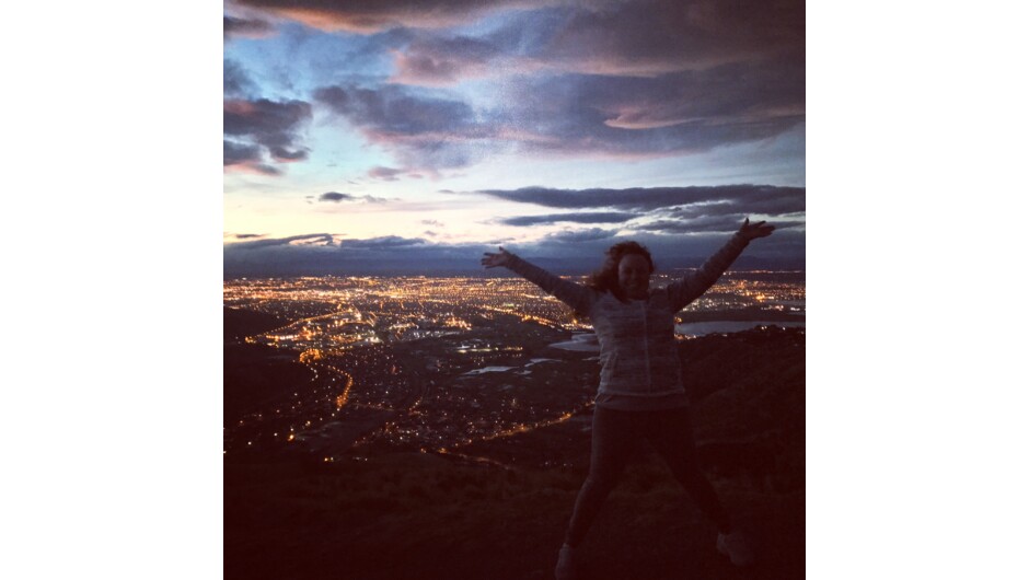 Christchurch from the hills
