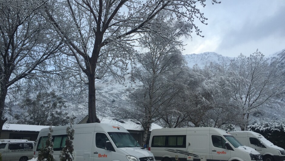 Snow fall in Queenstown - memories for life