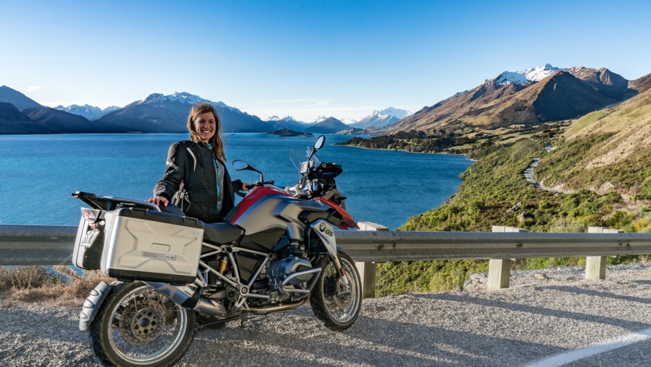 With views like this, why wouldn't you ride New Zealand.