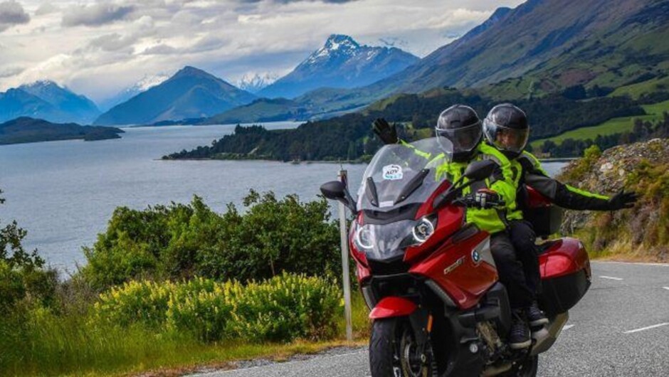 These roads are made for riding 'only in New Zealand'.