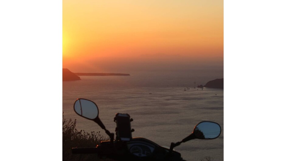 The end of another picture perfect day.